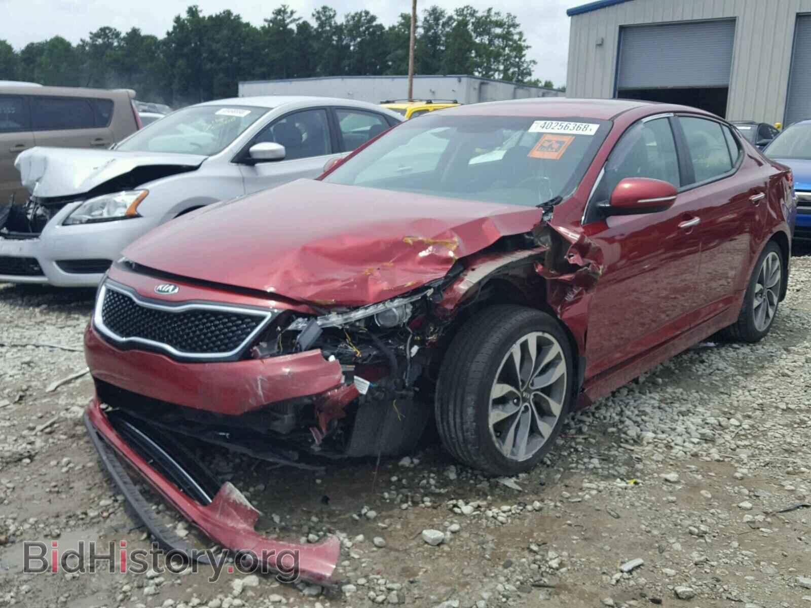 2015 KIA OPTIMA - VIN: 5XXGR4A67FG422904 - Фото 2