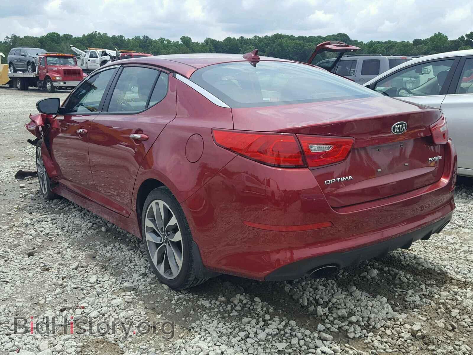 2015 KIA OPTIMA - VIN: 5XXGR4A67FG422904 - Фото 3