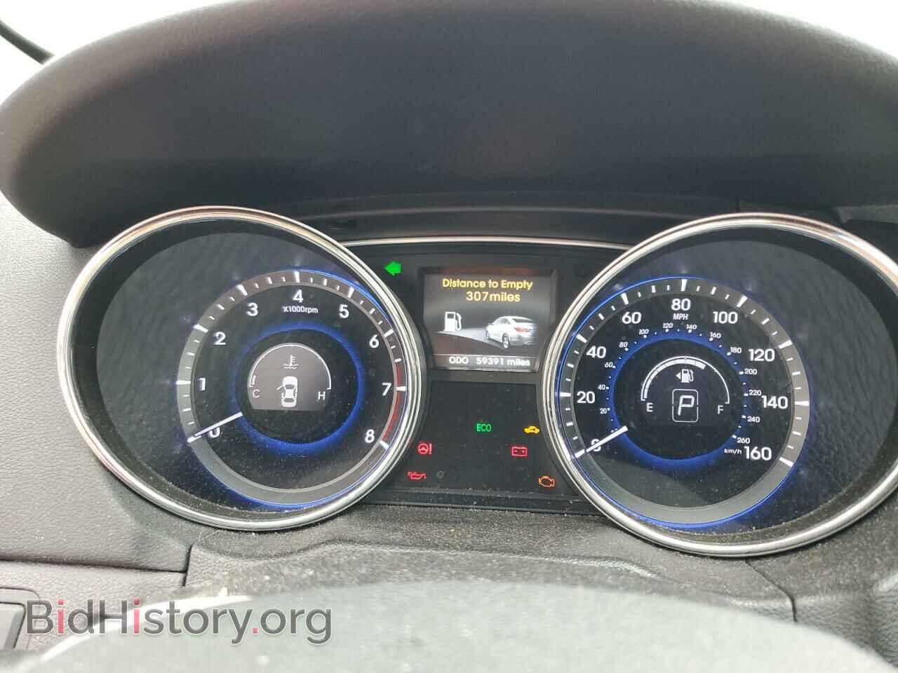 2014 HYUNDAI SONATA - VIN: 5NPEC4AC7EH896739 - Фото 9