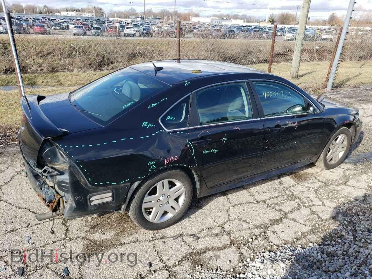 2012 CHEVROLET IMPALA - VIN: 2G1WB5E35C1169453 - Фото 3