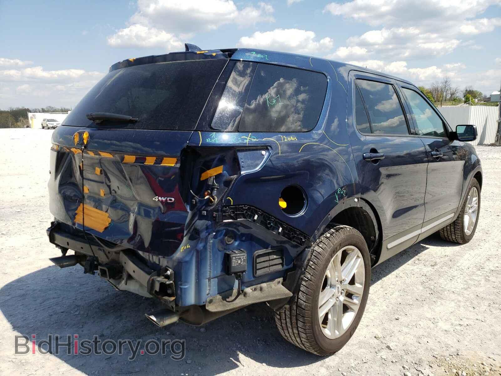 2017 FORD EXPLORER - VIN: 1FM5K8D82HGD82688 - Фото 4