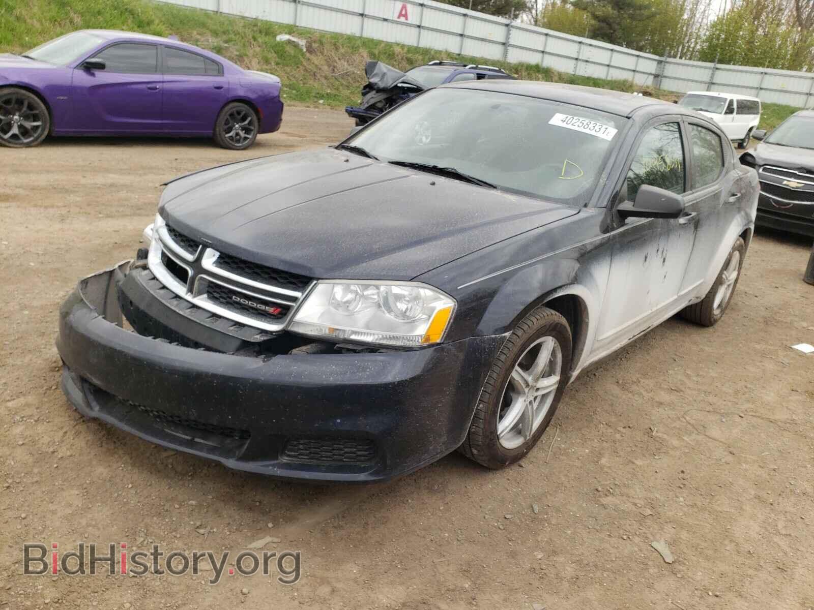 2011 DODGE AVENGER - VIN: 1B3BD4FB9BN540631 - Фото 2