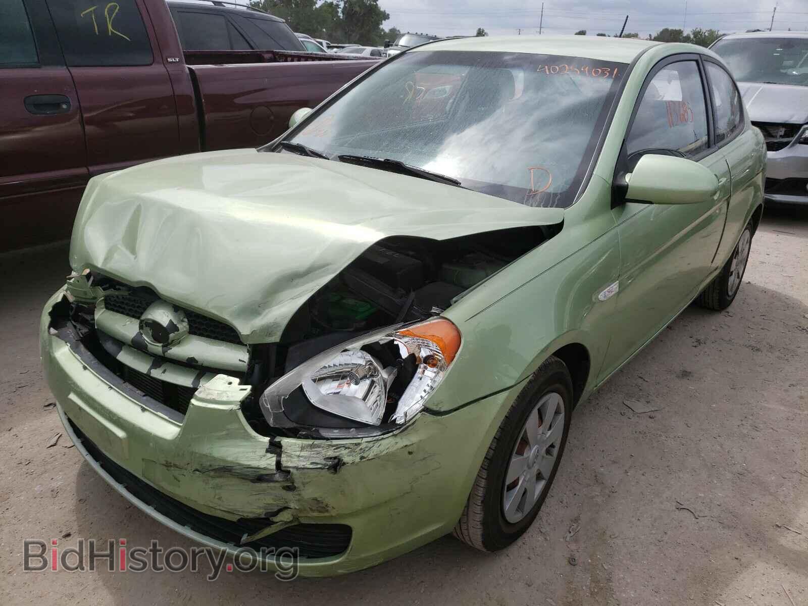 2007 HYUNDAI ACCENT - VIN: KMHCM36C37U047557 - Фото 2