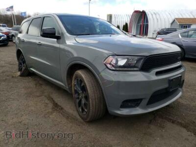 2019 Dodge DURANGO DURANGO GT, серый — VIN 1C4RDJDG2KC634176, Copart