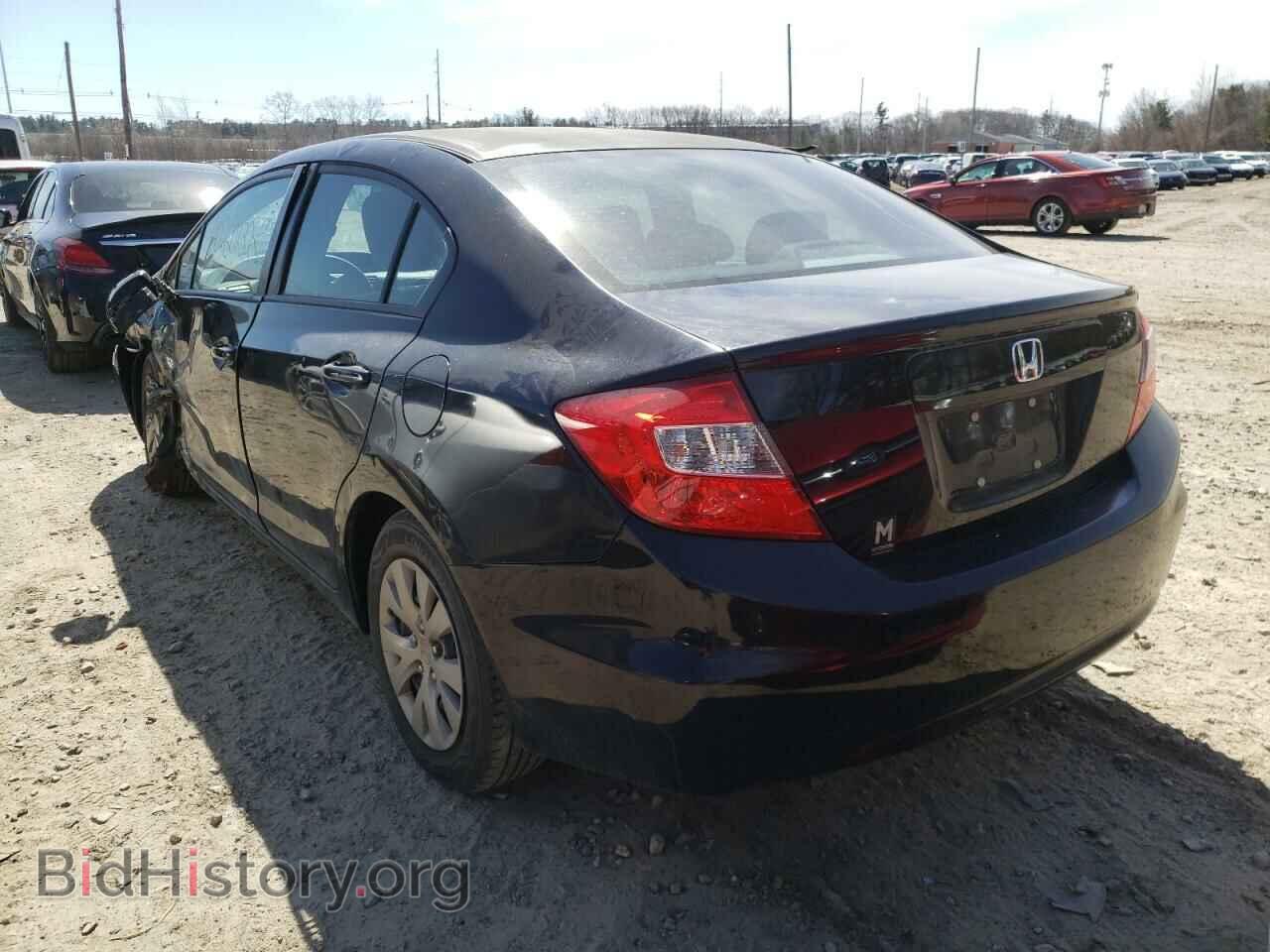 2012 HONDA CIVIC - VIN: 2HGFB2F54CH566294 - Photo 3