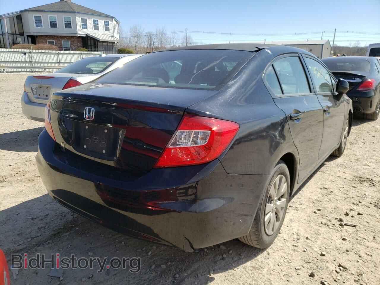 2012 HONDA CIVIC - VIN: 2HGFB2F54CH566294 - Photo 4
