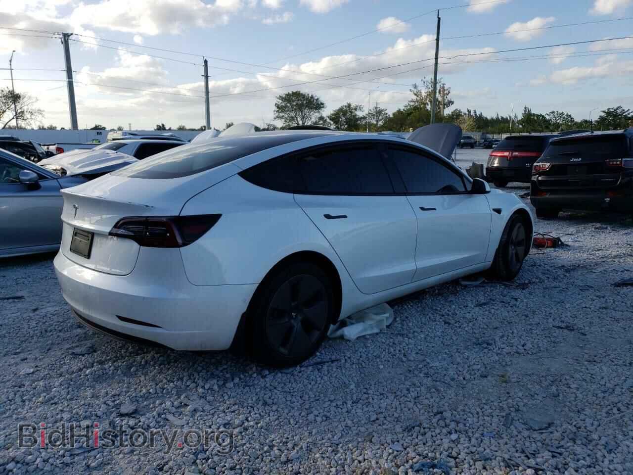 2022 TESLA MODEL 3 - VIN: 5YJ3E1EA5NF335866 - Фото 3
