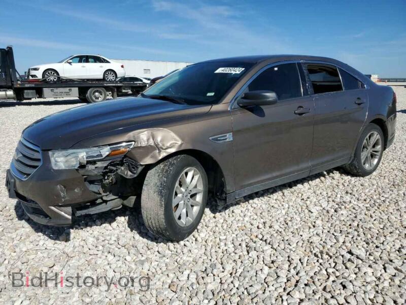 2015 Ford TAURUS SE (VIN 1FAHP2D86FG105075) — фото 1 из 12, Copart, повреждение: передняя часть
