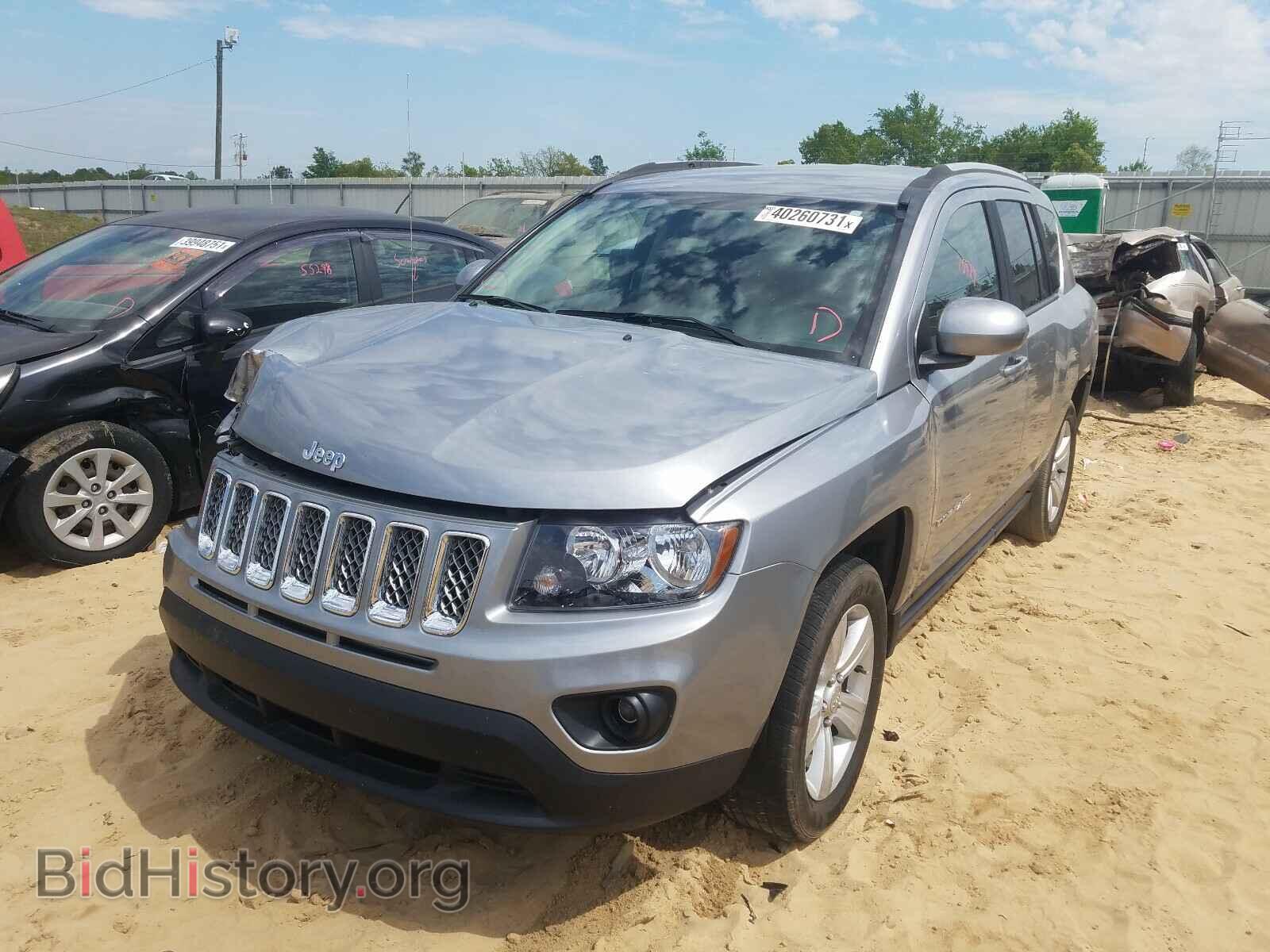 2016 JEEP COMPASS - VIN: 1C4NJDEBXGD662613 - Фото 2