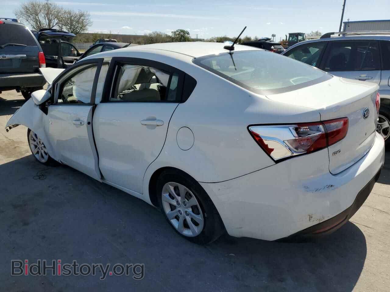 2013 KIA RIO - VIN: KNADM4A31D6149703 - Фото 2