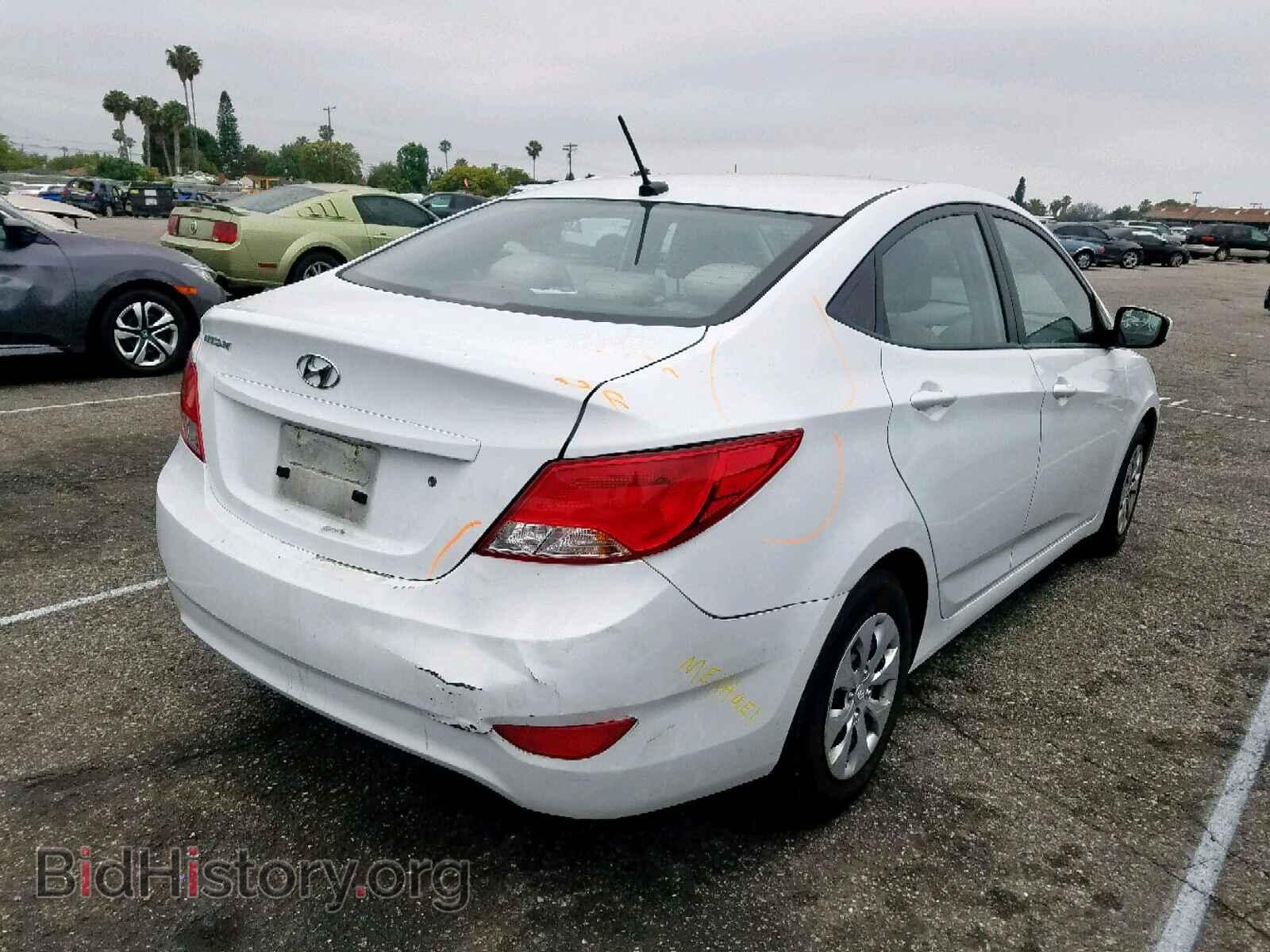 2016 HYUNDAI ACCENT - VIN: KMHCT4AE7GU127798 - Фото 4
