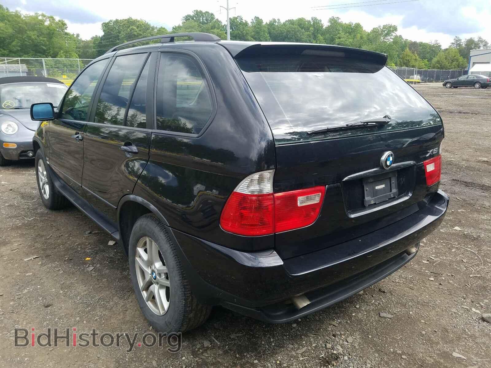 2005 BMW X5 - VIN: 5UXFA13565LY09933 - Фото 3