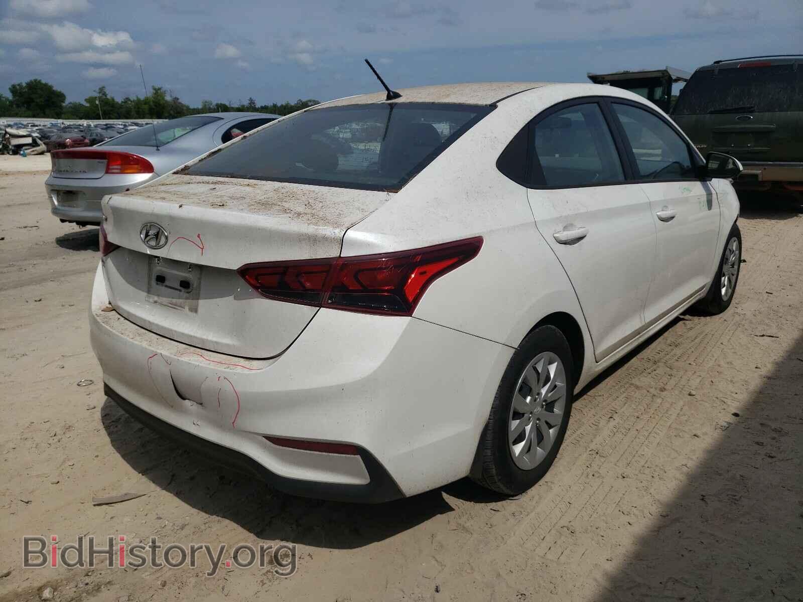 2019 HYUNDAI ACCENT - VIN: 3KPC24A36KE055778 - Фото 4