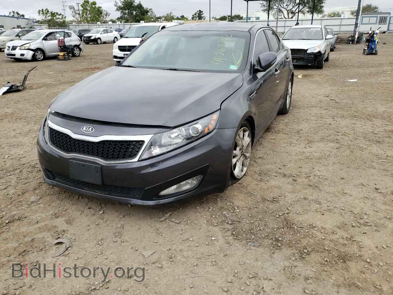 2011 KIA OPTIMA - VIN: KNAGN4A76B5076179 - Фото 2