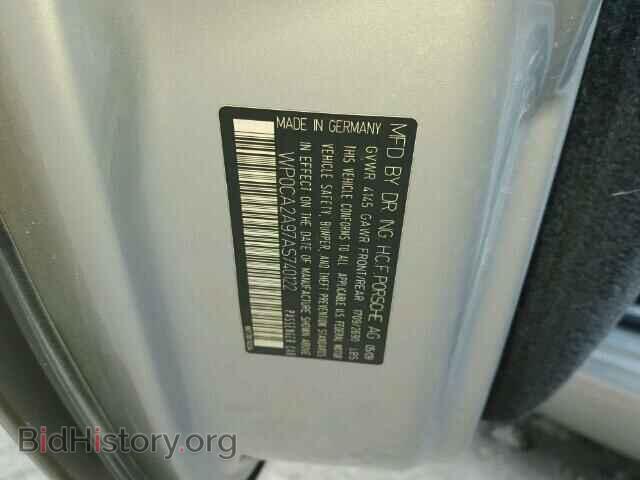 2010 PORSCHE 911 - VIN: WP0CA2A97AS740122 - Фото 10