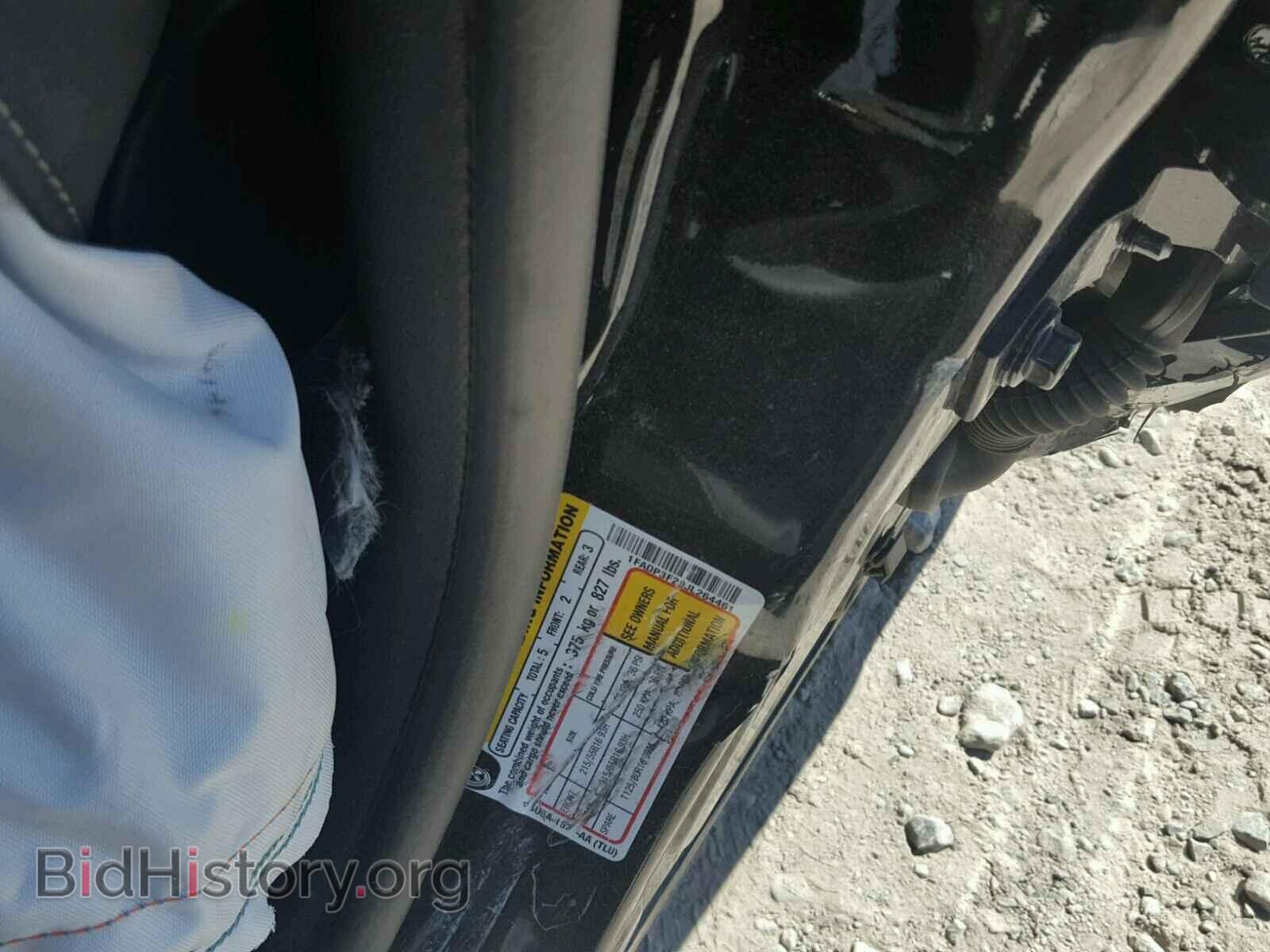 2018 FORD FOCUS - VIN: 1FADP3F29JL264461 - Фото 10