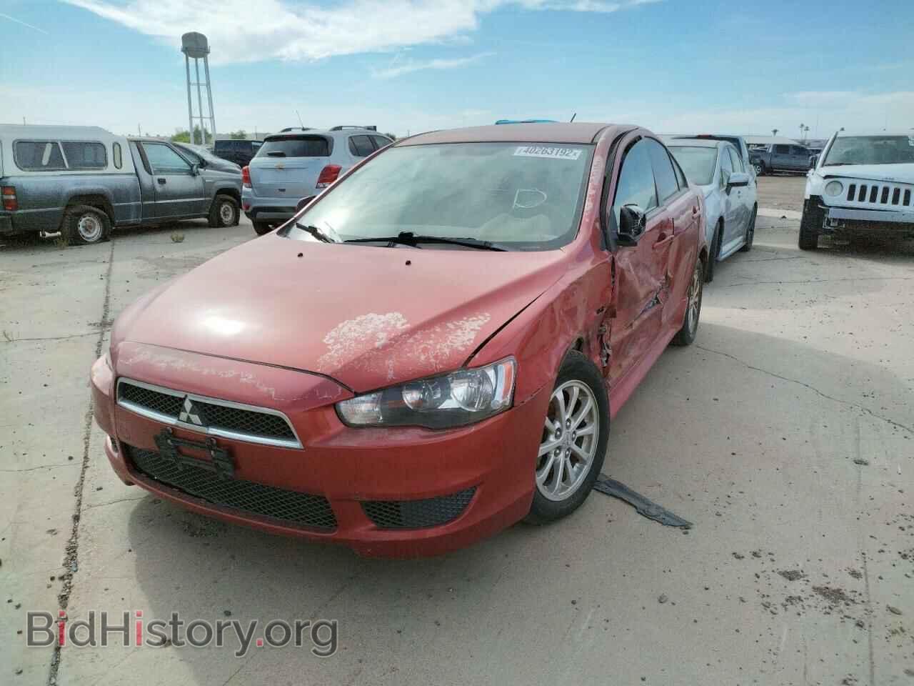 2012 MITSUBISHI LANCER - VIN: JA32U2FU8CU024142 - Фото 2