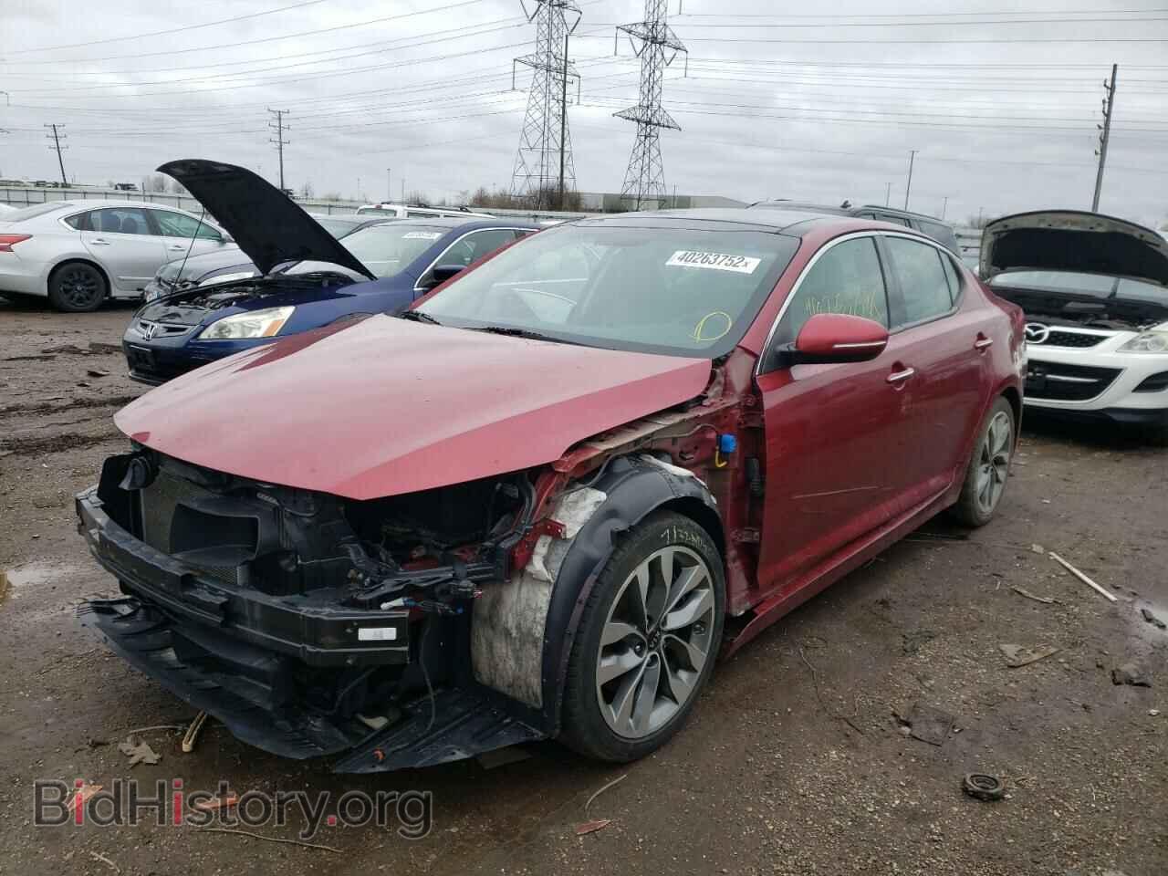 2014 KIA OPTIMA - VIN: 5XXGR4A60EG287618 - Фото 2