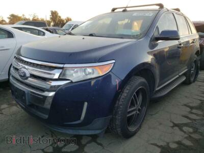 2012 Ford EDGE Edge Limit, blue — VIN 2FMDK3KC4CBA41492, Copart