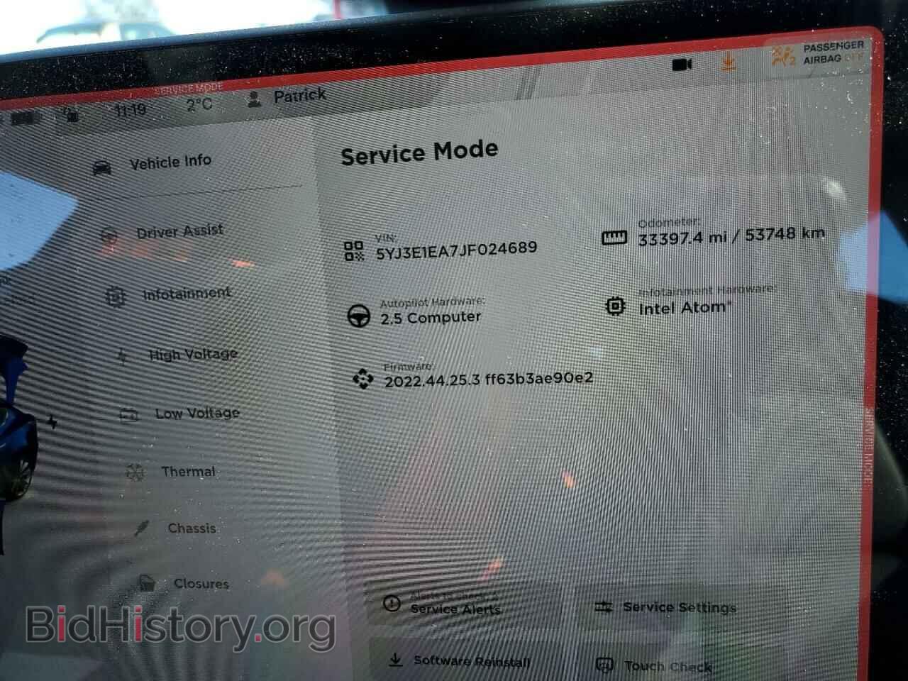 2018 TESLA MODEL 3 - VIN: 5YJ3E1EA7JF024689 - Photo 9