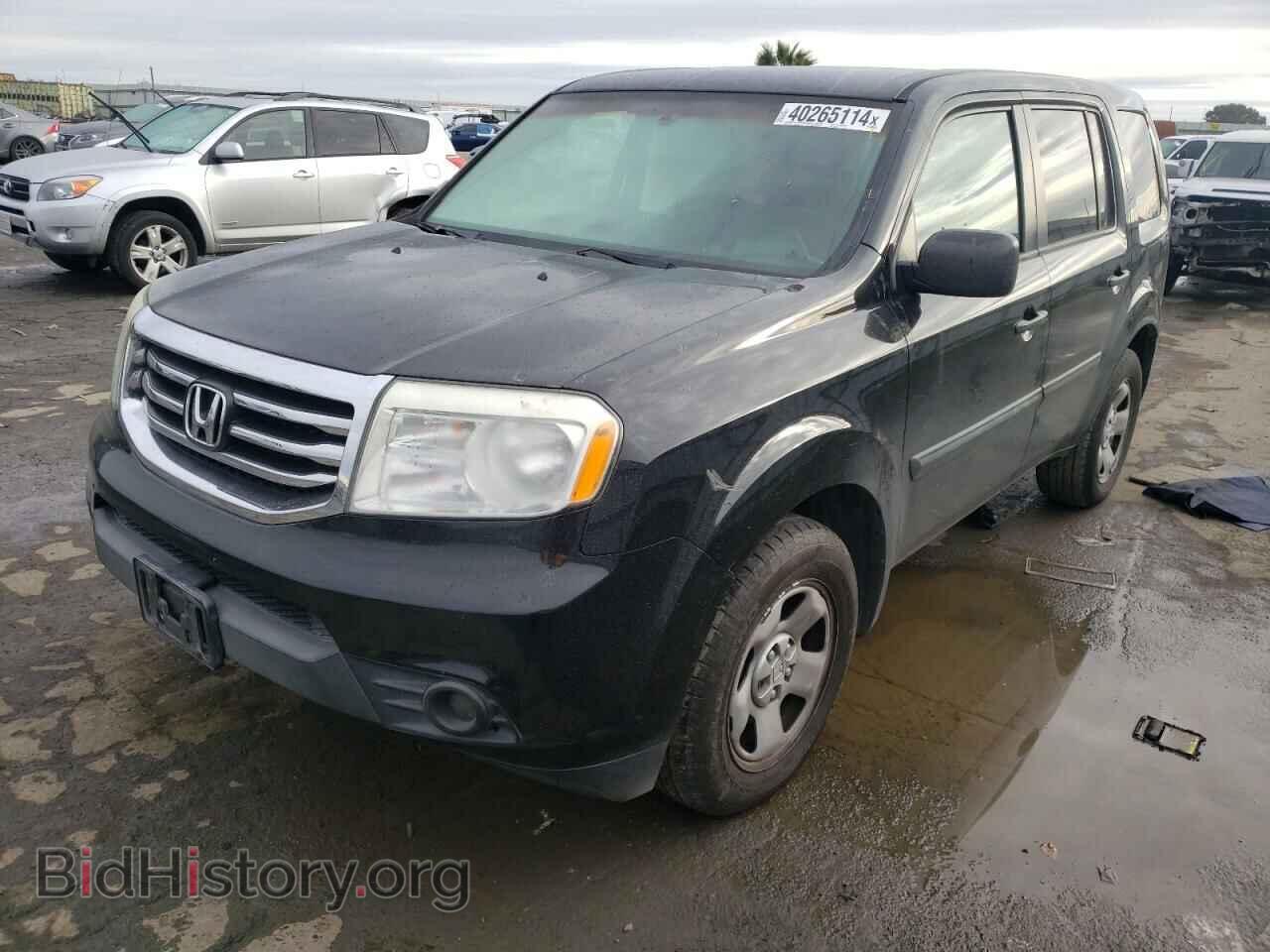 Photo 5FNYF3H29DB044224 - HONDA PILOT 2013