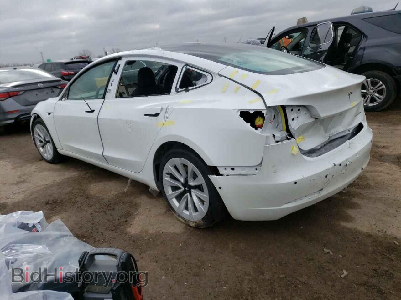 2021 TESLA MODEL 3 - VIN: 5YJ3E1EB2MF050744 - Фото 2