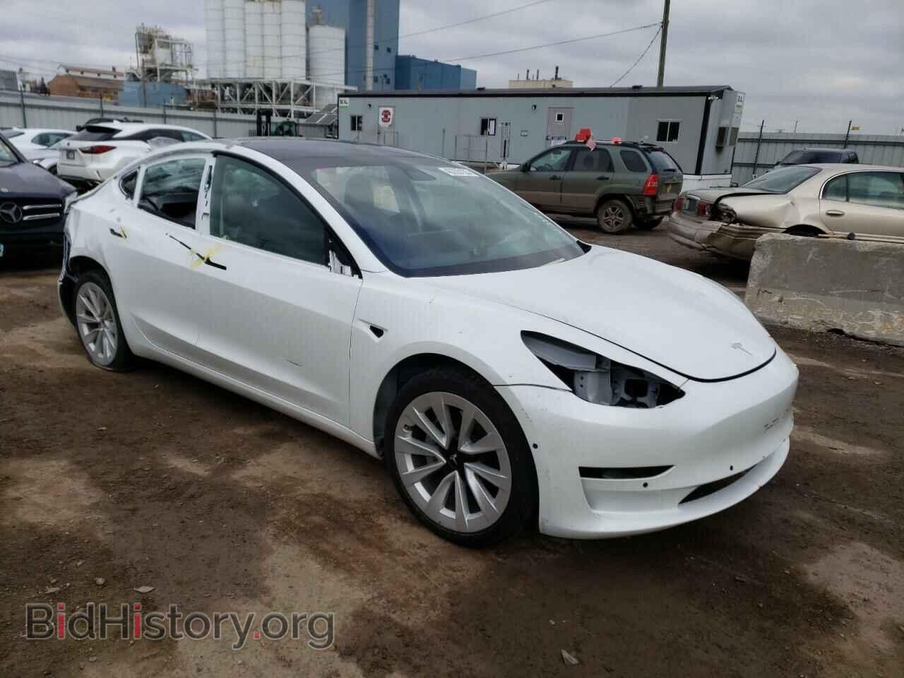 2021 TESLA MODEL 3 - VIN: 5YJ3E1EB2MF050744 - Фото 4