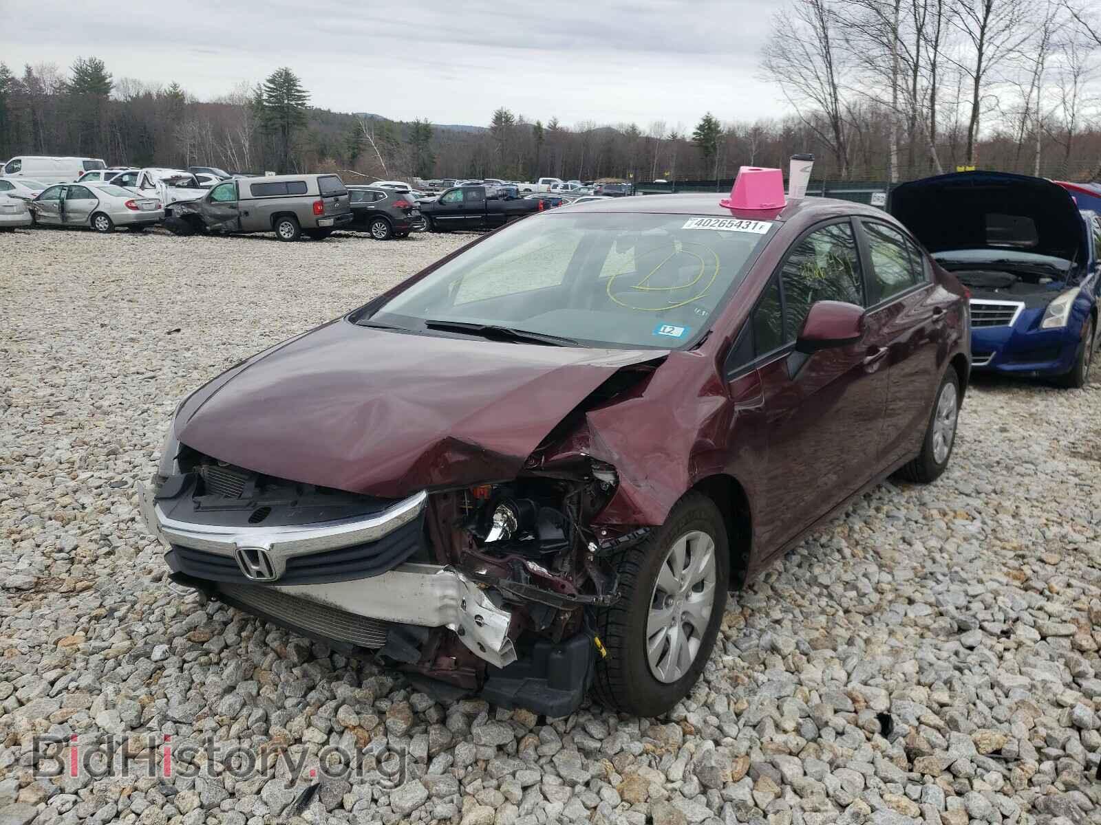 2012 HONDA CIVIC - VIN: JHMFB2F5XCS001165 - Photo 2