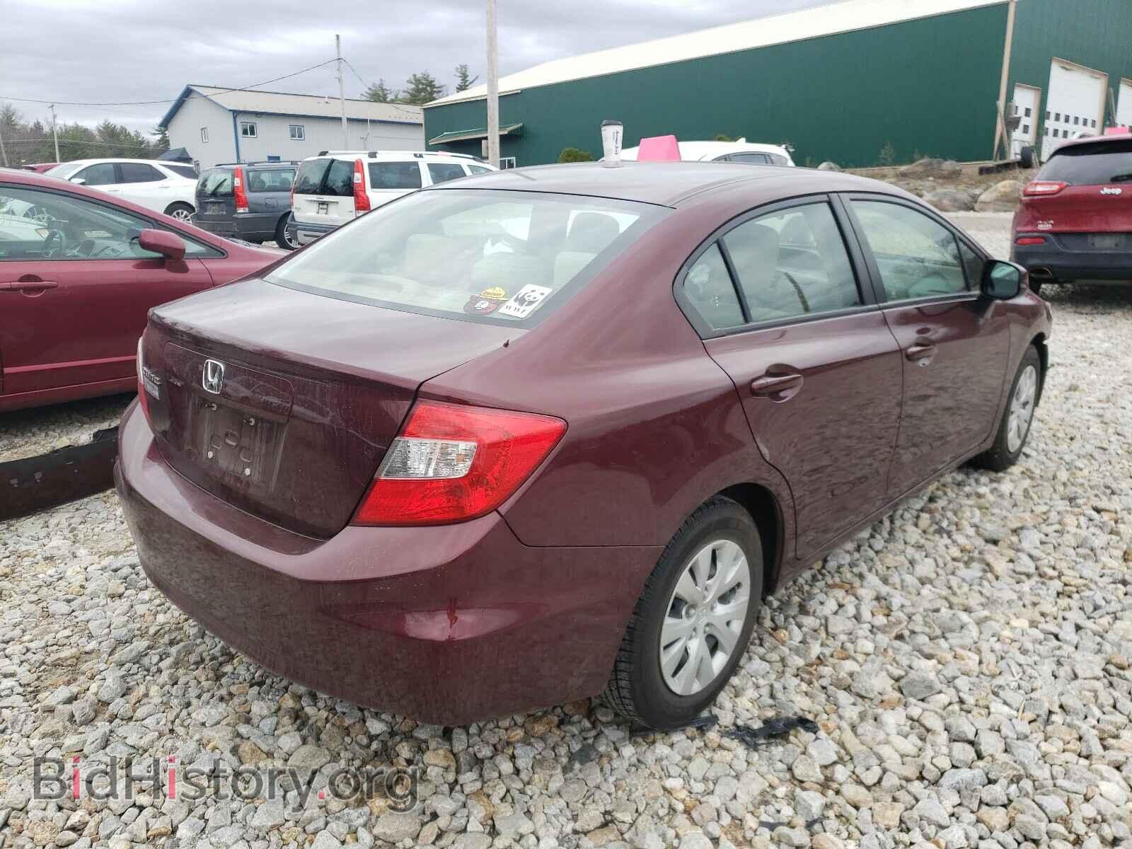 2012 HONDA CIVIC - VIN: JHMFB2F5XCS001165 - Photo 4