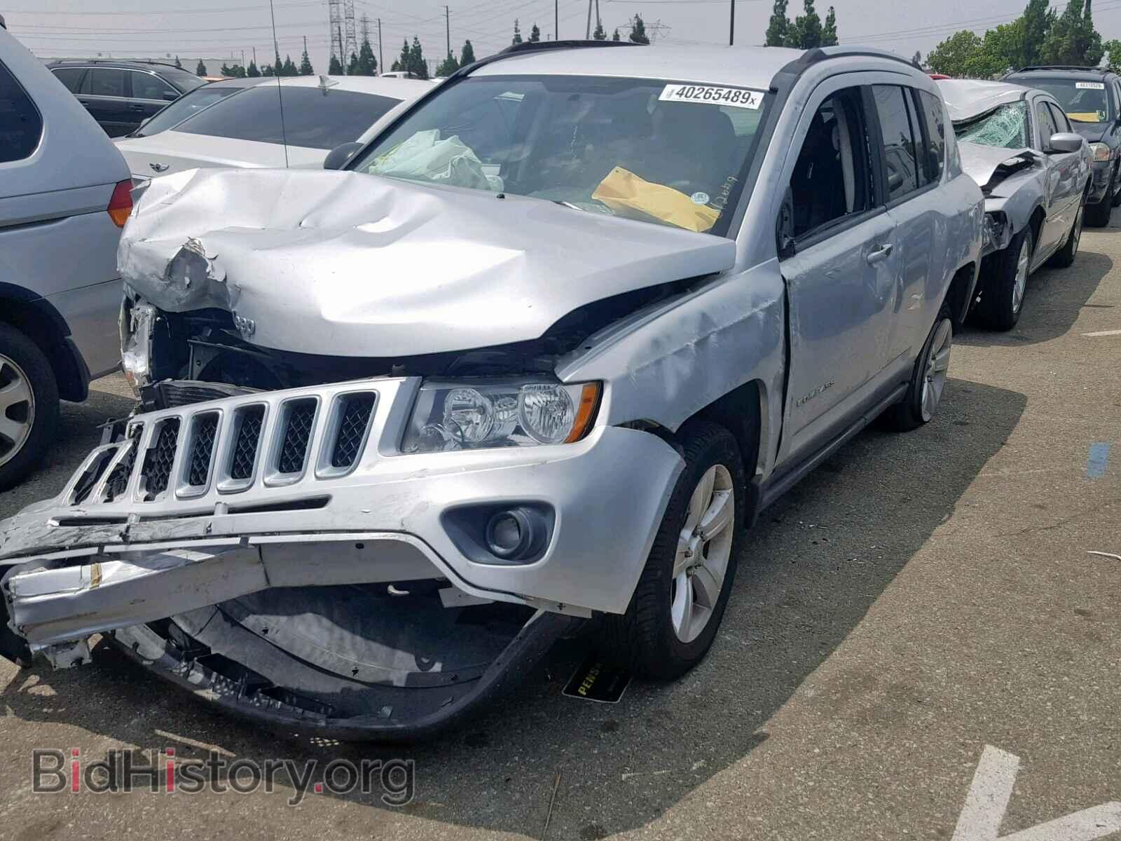 2011 JEEP COMPASS SP - VIN: 1J4NT1FB6BD228134 - Фото 2