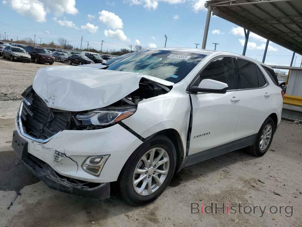 Report 2GNAXJEV0J6324558 CHEVROLET EQUINOX 2018 WHITE GAS - price and ...