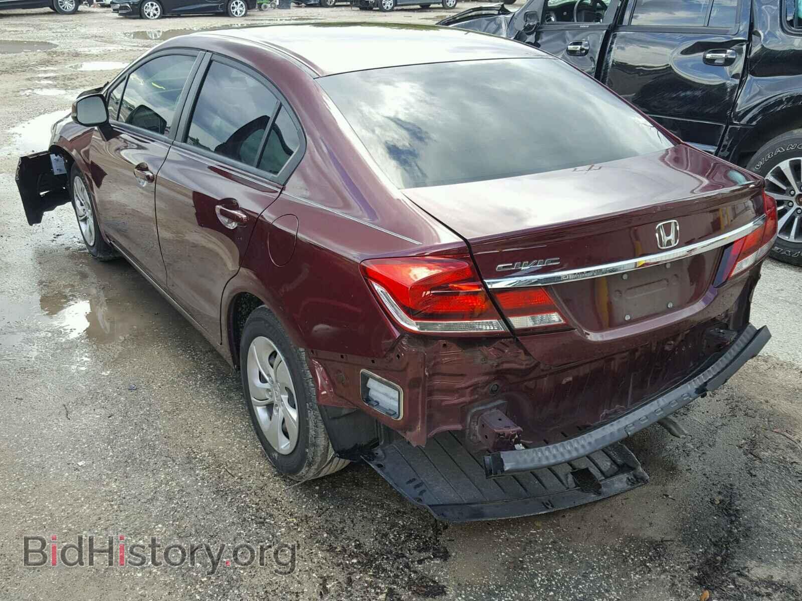 2013 HONDA CIVIC LX - VIN: 19XFB2F54DE065305 - Фото 3