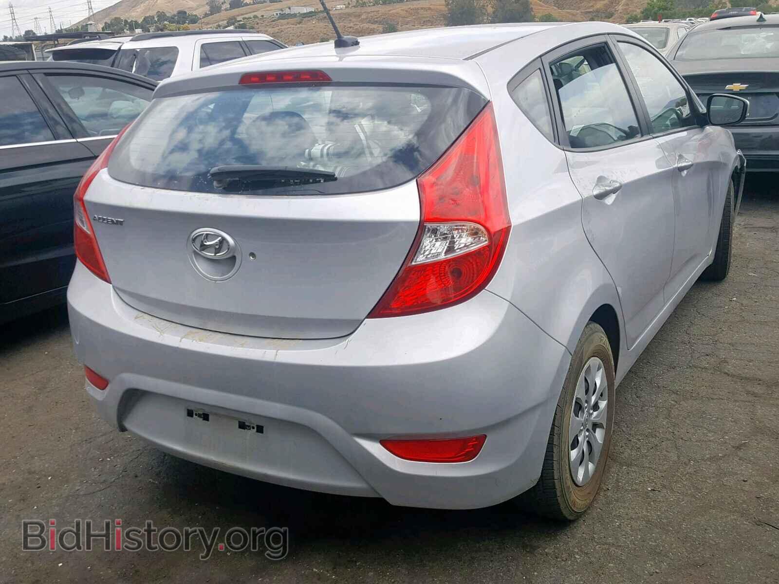 2017 HYUNDAI ACCENT - VIN: KMHCT5AE2HU313112 - Фото 4
