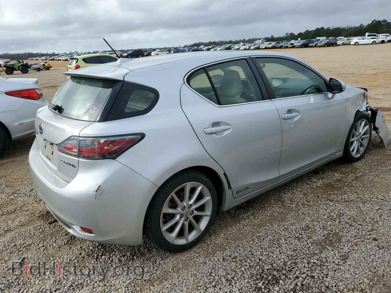 2011 LEXUS CT 200 - VIN: JTHKD5BH7B2040580 - Фото 3