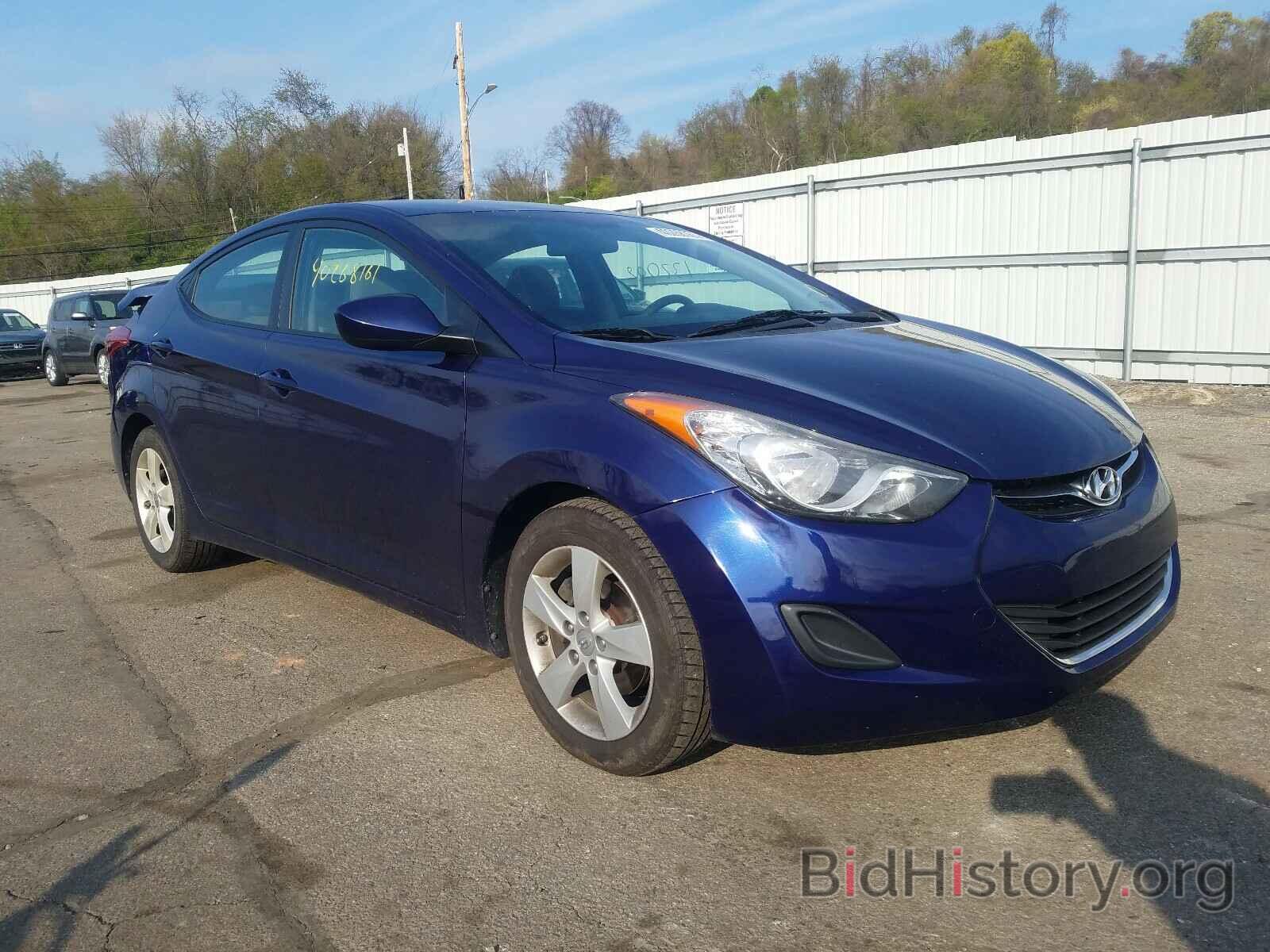 Photo 5NPDH4AE2BH030537 - HYUNDAI ELANTRA 2011