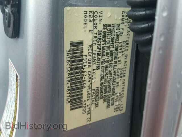 2011 NISSAN VERSA - VIN: 3N1BC1CP1BL487765 - Фото 10