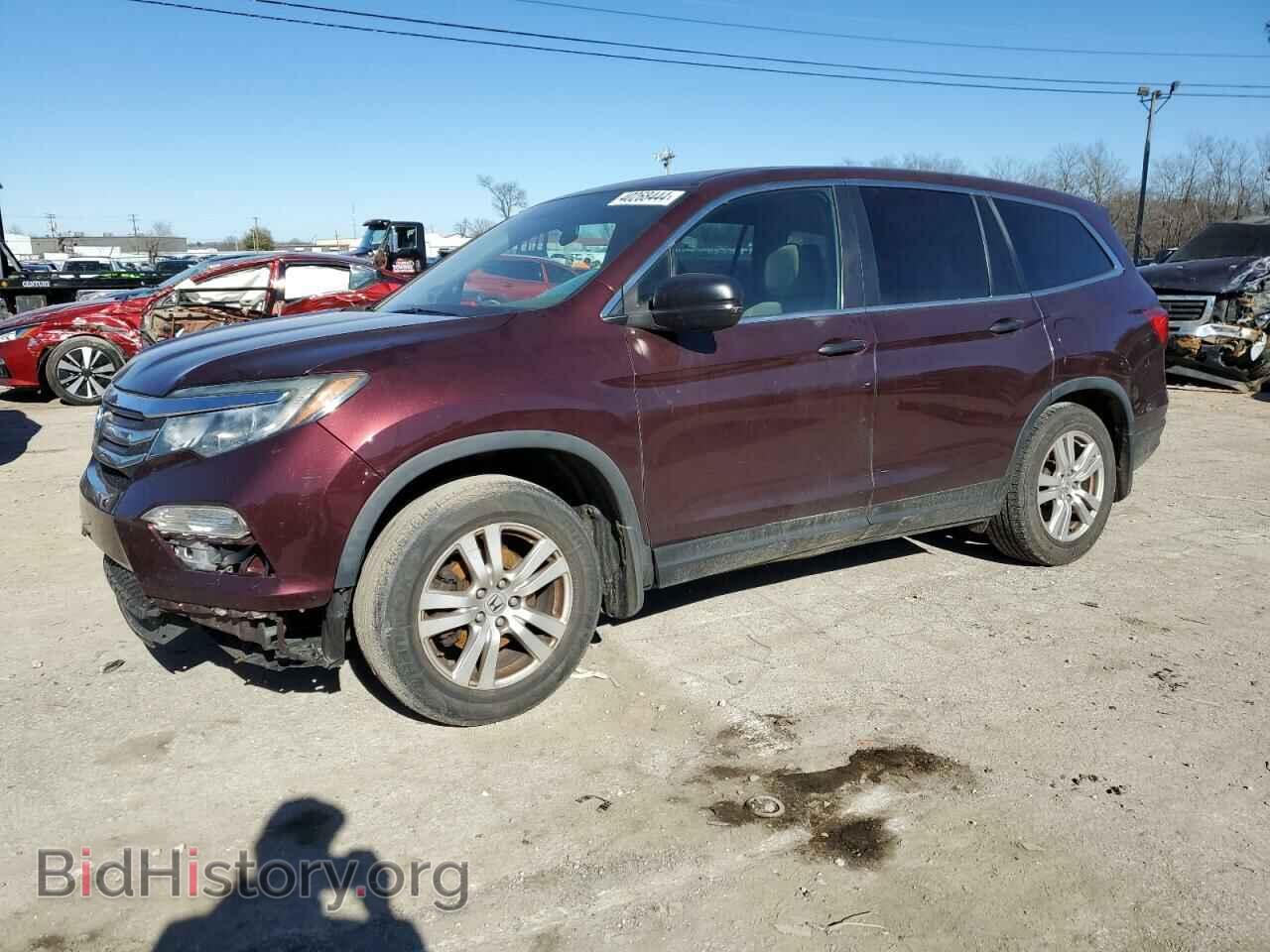 Фотография 5FNYF5H17GB026800 - HONDA PILOT 2016