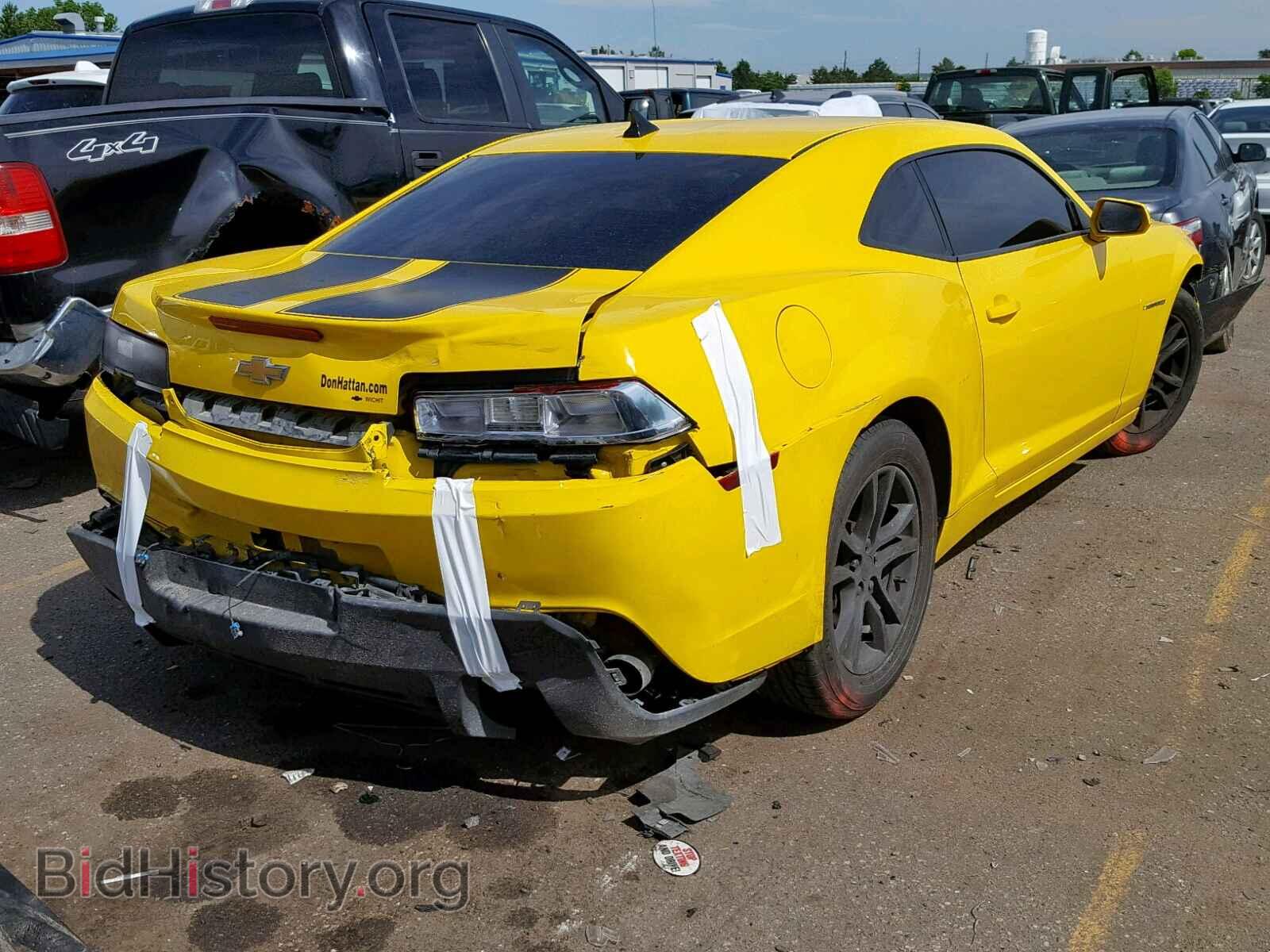 2014 CHEVROLET CAMARO - VIN: 2G1FA1E33E9242559 - Фото 4