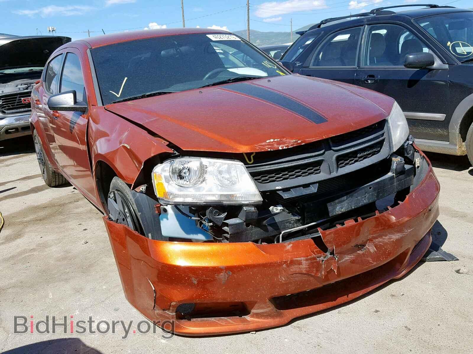 Фотография 1C3CDZAB2CN216773 - DODGE AVENGER 2012