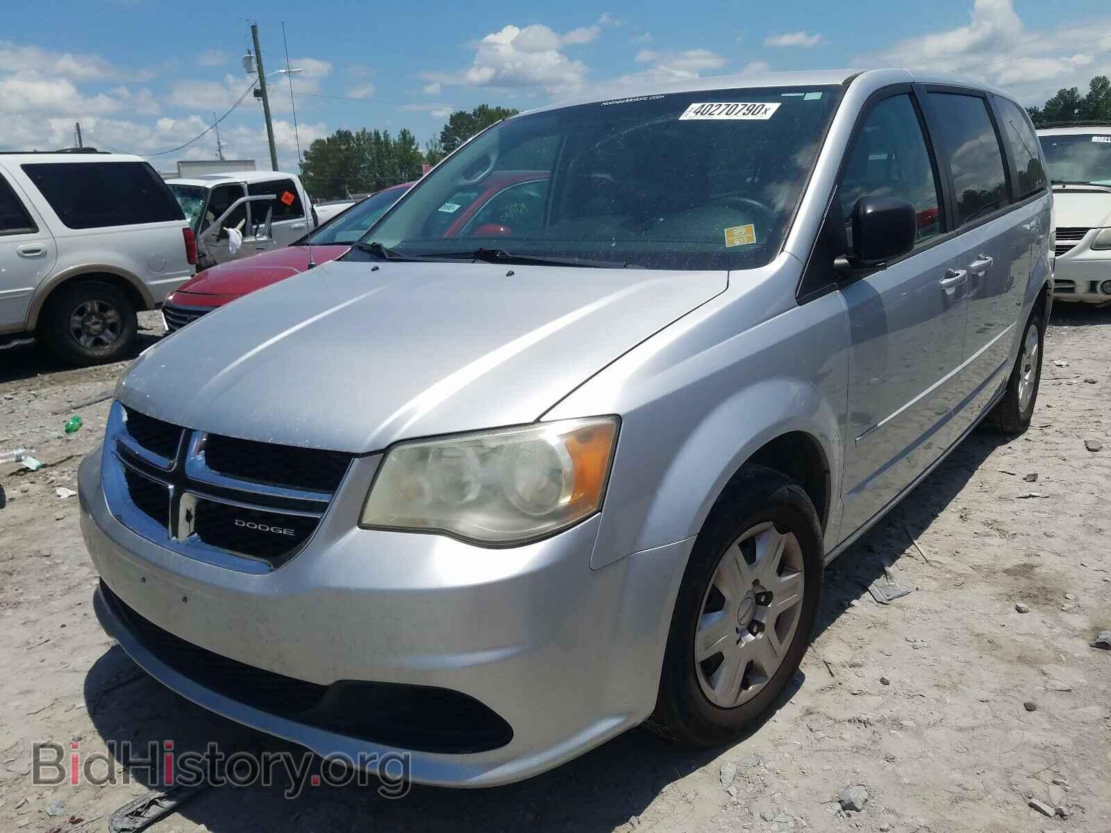 2011 DODGE CARAVAN - VIN: 2D4RN4DG1BR690800 - Фото 2