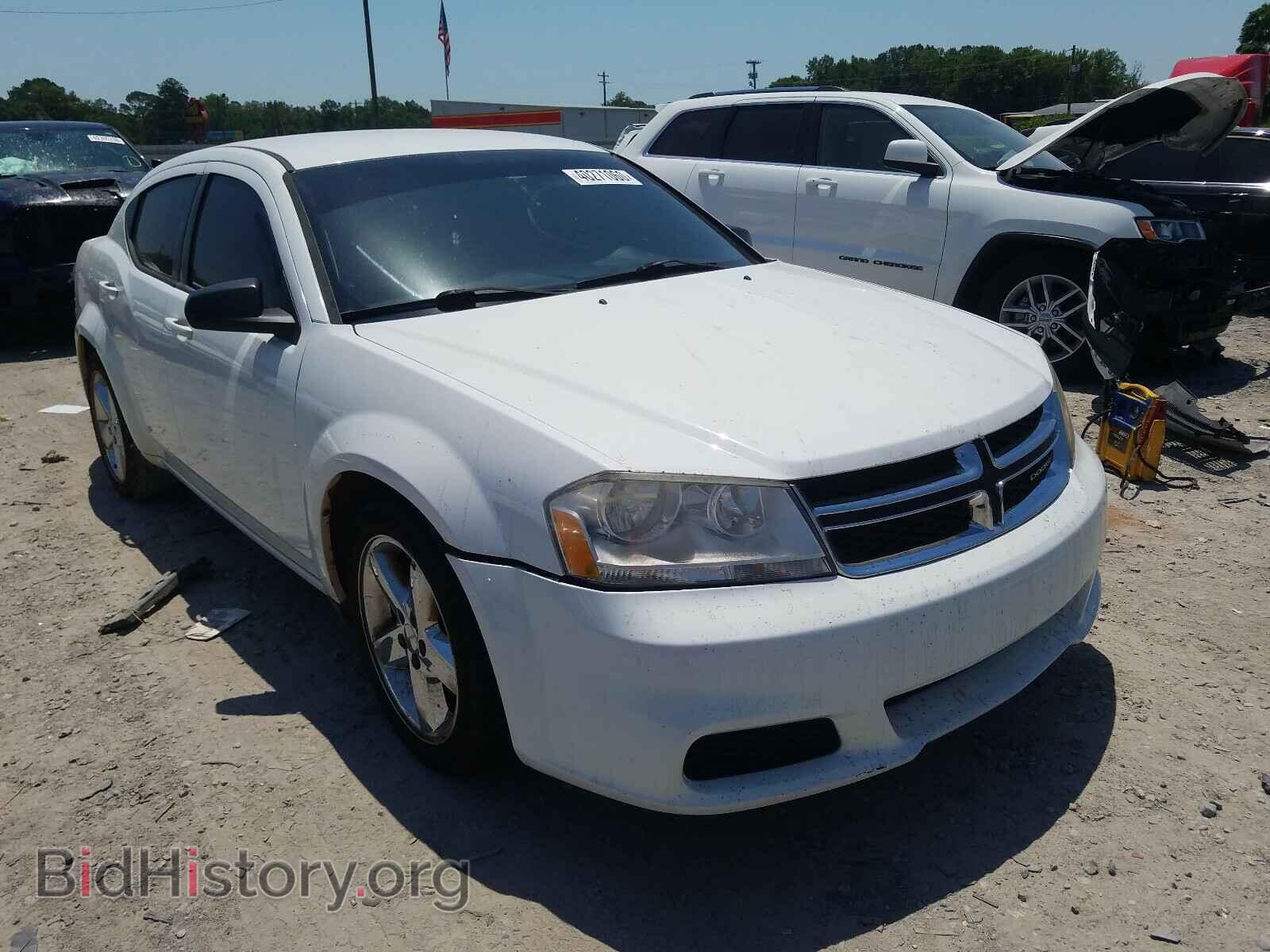 Фотография 1C3CDZAB5DN725516 - DODGE AVENGER 2013