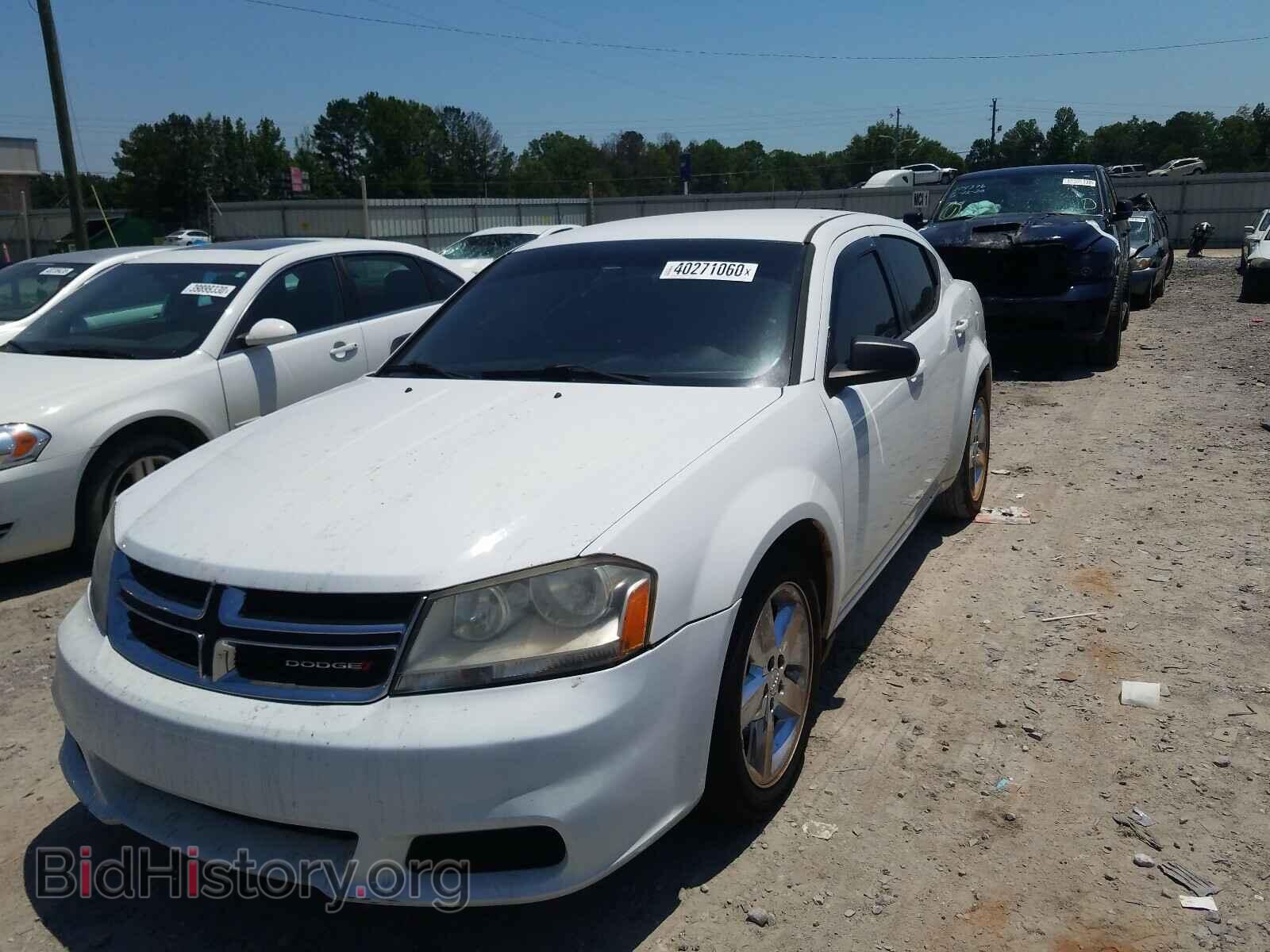 2013 DODGE AVENGER - VIN: 1C3CDZAB5DN725516 - Photo 2