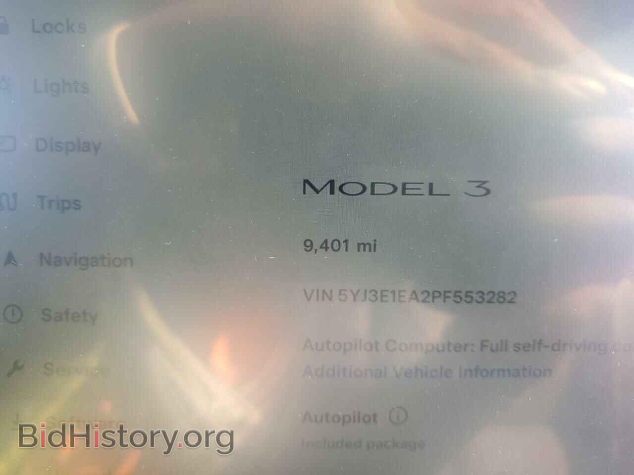 2023 TESLA MODEL 3 - VIN: 5YJ3E1EA2PF553282 - Photo 9