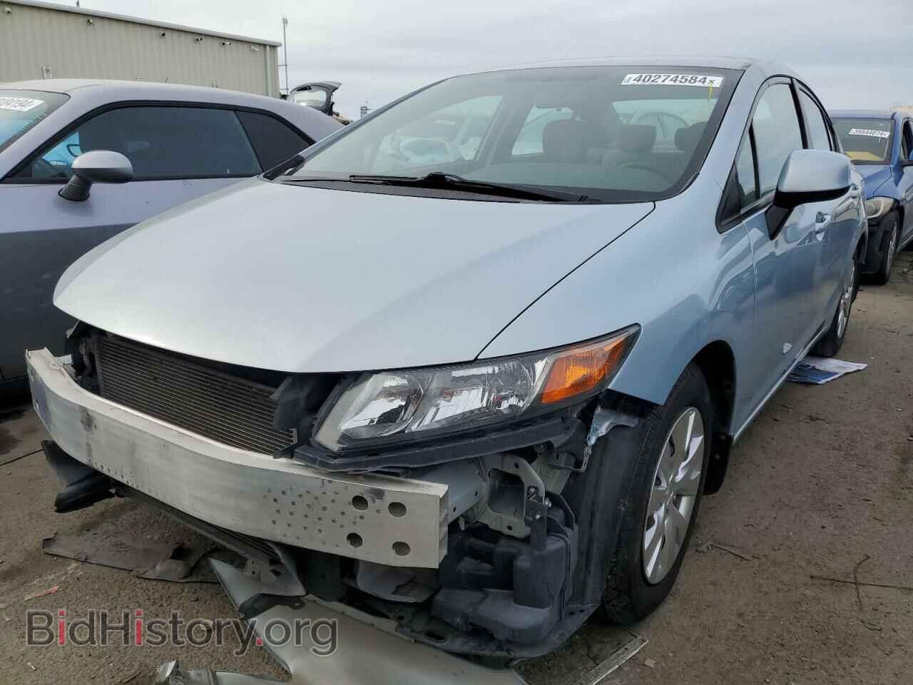 Фотография 19XFB2F52CE366704 - HONDA CIVIC 2012
