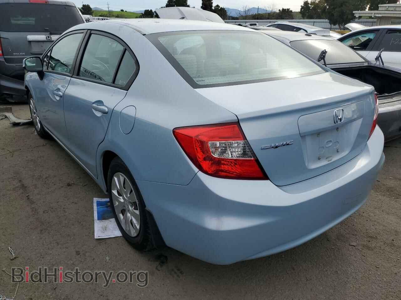 2012 HONDA CIVIC - VIN: 19XFB2F52CE366704 - Фото 2