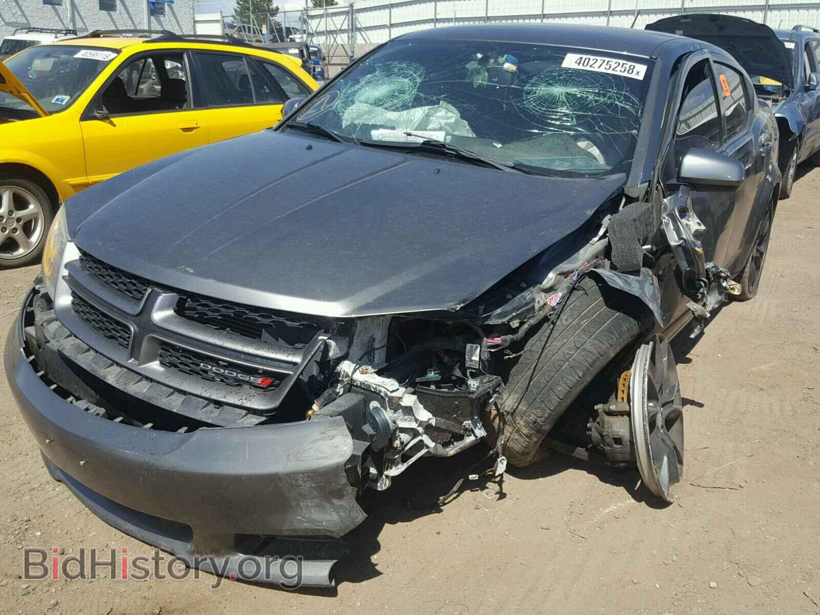 2013 DODGE AVENGER - VIN: 1C3CDZBG7DN608272 - Фото 2