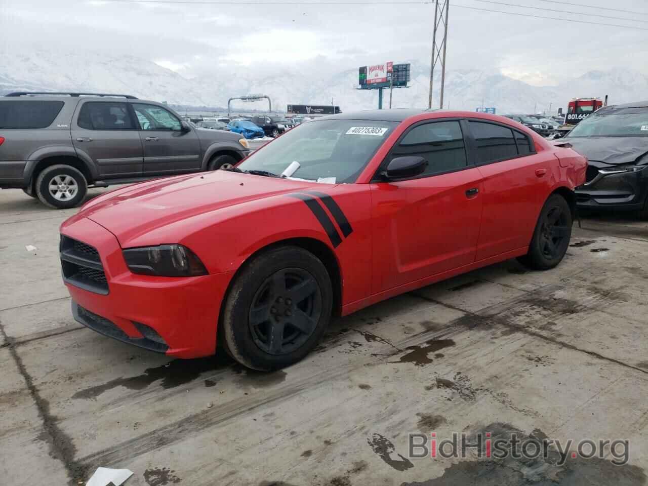 Photo 2C3CDXAT2DH693355 - DODGE CHARGER 2013