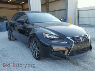 2015 Lexus IS, черный — VIN JTHBE1D22F5015492, Copart