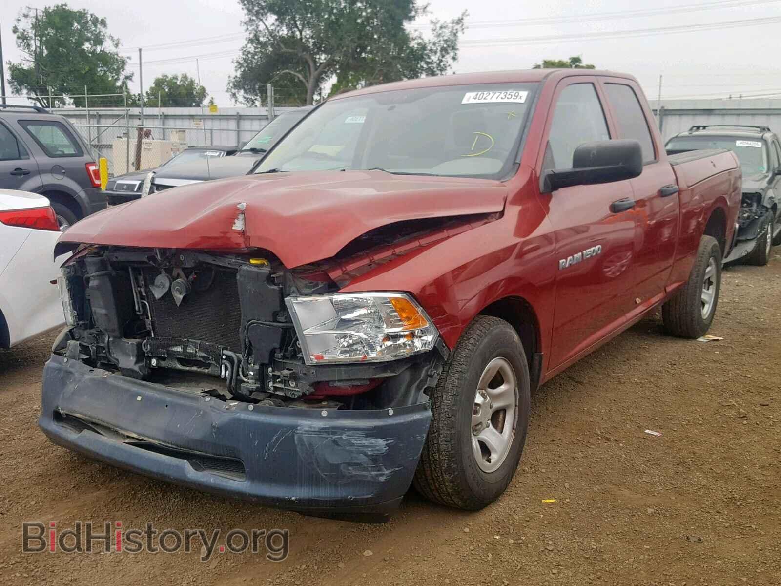 2012 DODGE RAM 1500 S - VIN: 1C6RD6FP1CS316381 - Фото 2