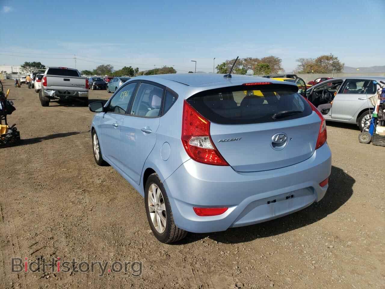 2012 HYUNDAI ACCENT - VIN: KMHCU5AEXCU017857 - Фото 3